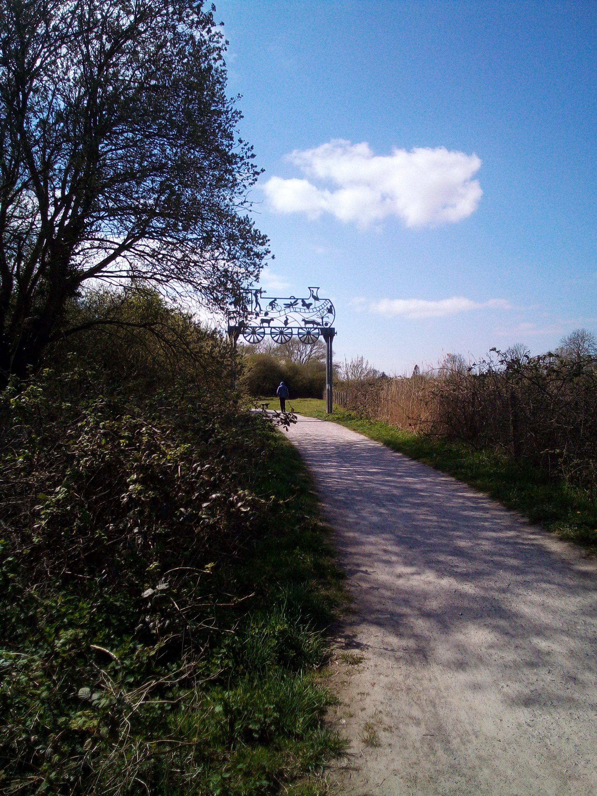 The Strawberry Line cycle route