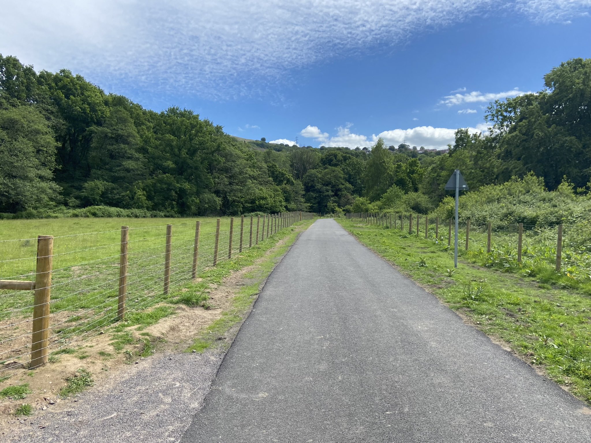Taff Trail traffic-free cycle route