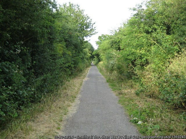 Alban  Way  cycle  route