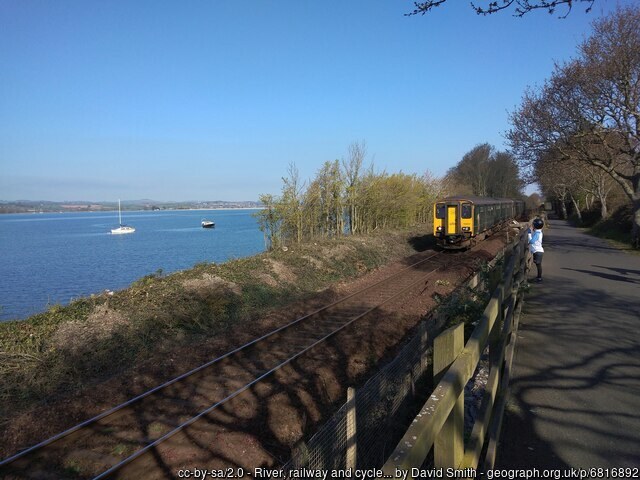The  Exe  Estuary  cycle  route  to  Exmouth