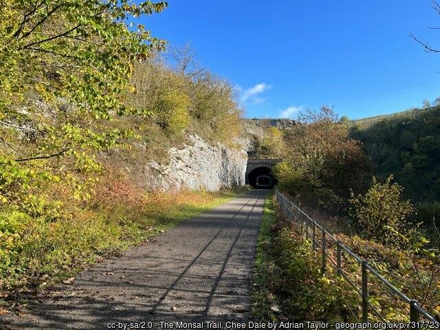 A tunnel on the Monsal Trail