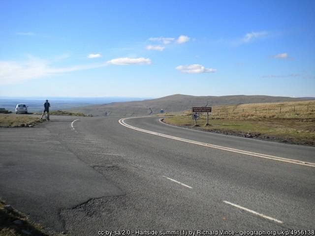 Hartside summit, C2C cycle route